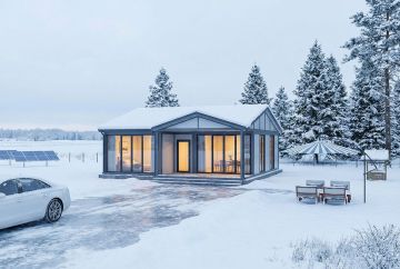 Avantages des maisons en acier dans les climats froids