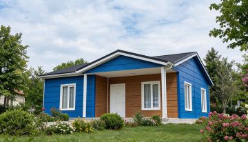 تصميمات متوافقة مع الفن الحديث في المنازل الفولاذية