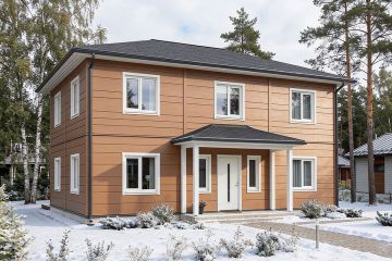 Преимущества стальных домов в холодном климате