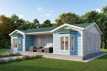 Diseño de zonas deportivas al aire libre en villas de acero