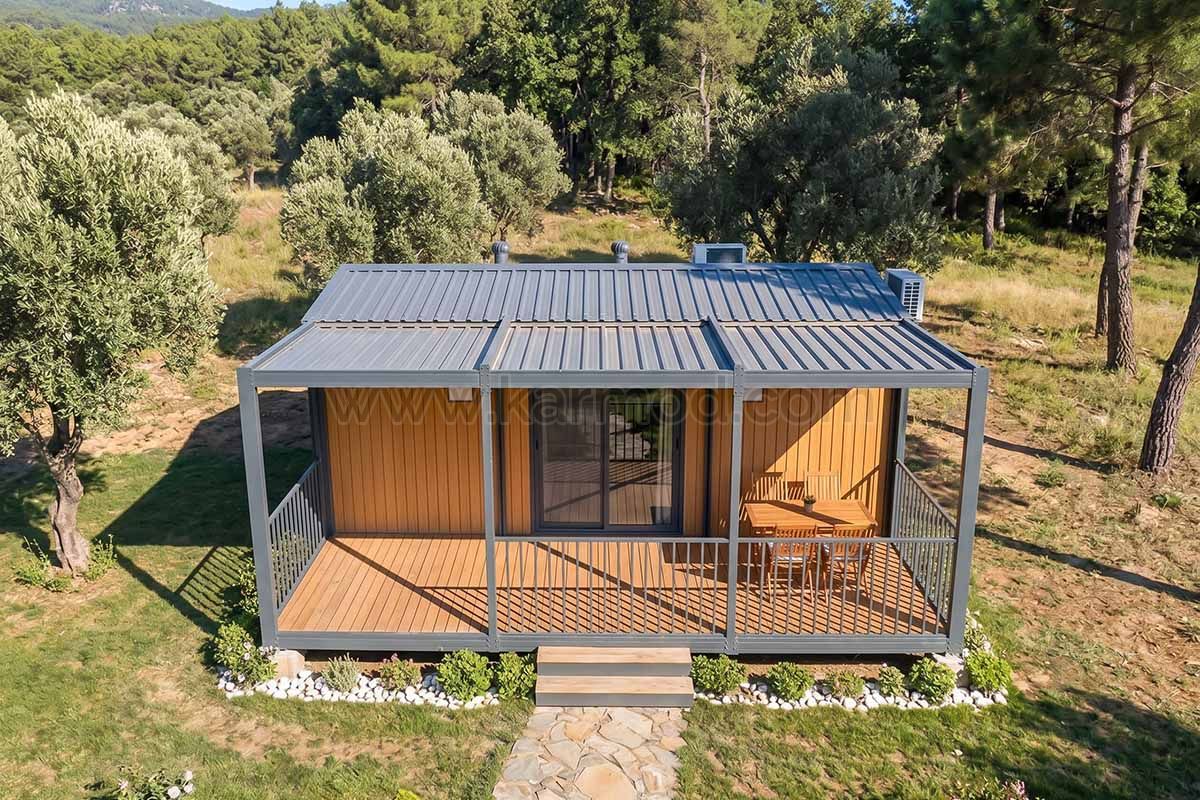 Expérience d’agriculture biologique en milieu rural avec une tiny house