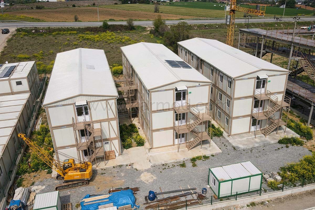 Enerji Sektöründe İşçi Kampı Konteyner Çözümleri