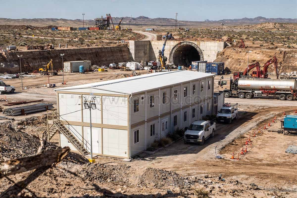Tunnel Construction Site Offices