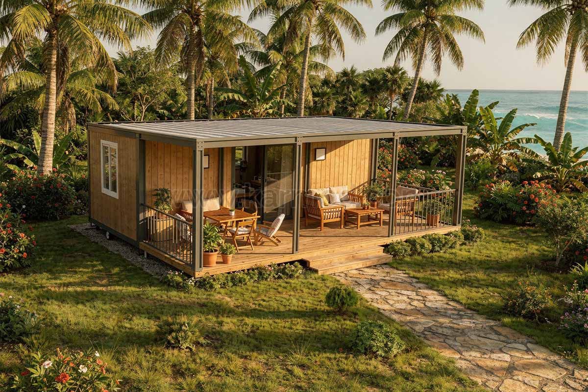 Setting Up a Workspace Away from the City in a Tiny House