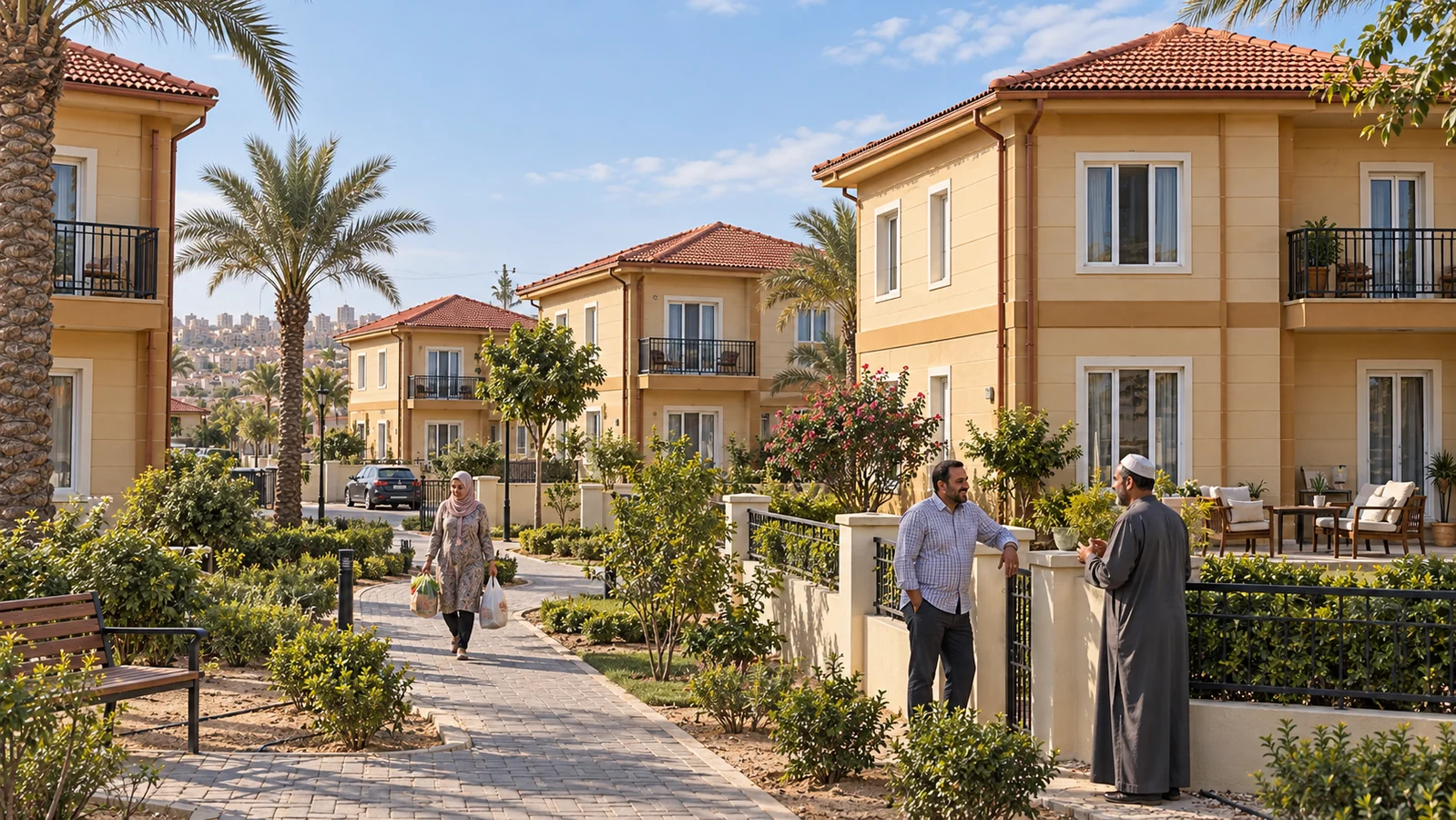 Maisons préfabriquées à étage pour l’Égypte