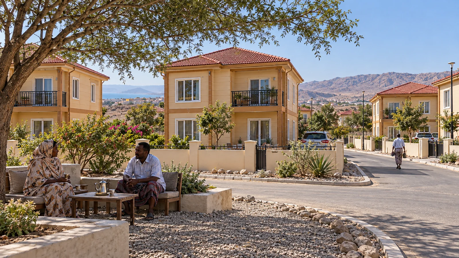 Maisons à étage pour Djibouti