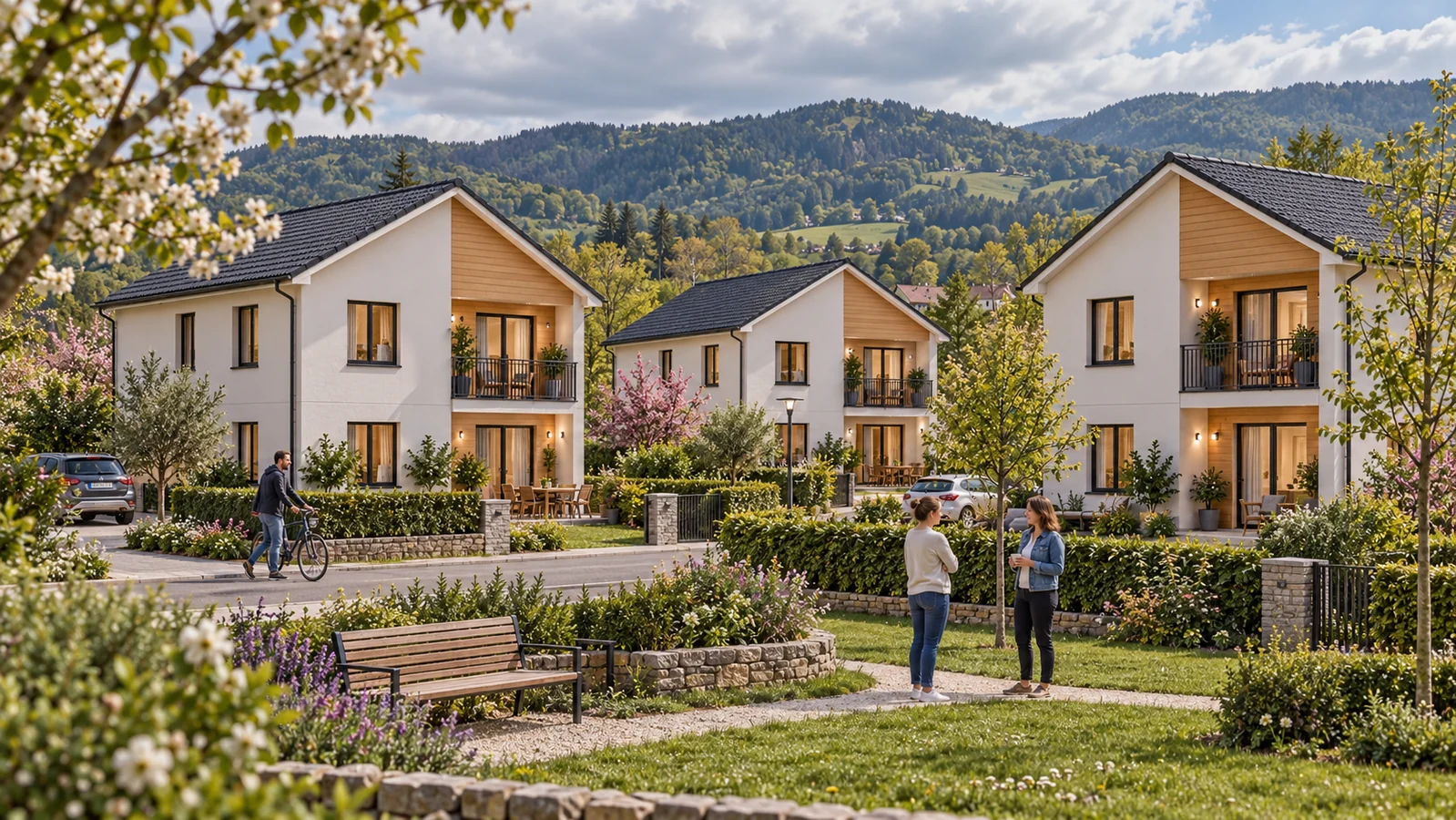 Maisons à étage en Bosnie-Herzégovine