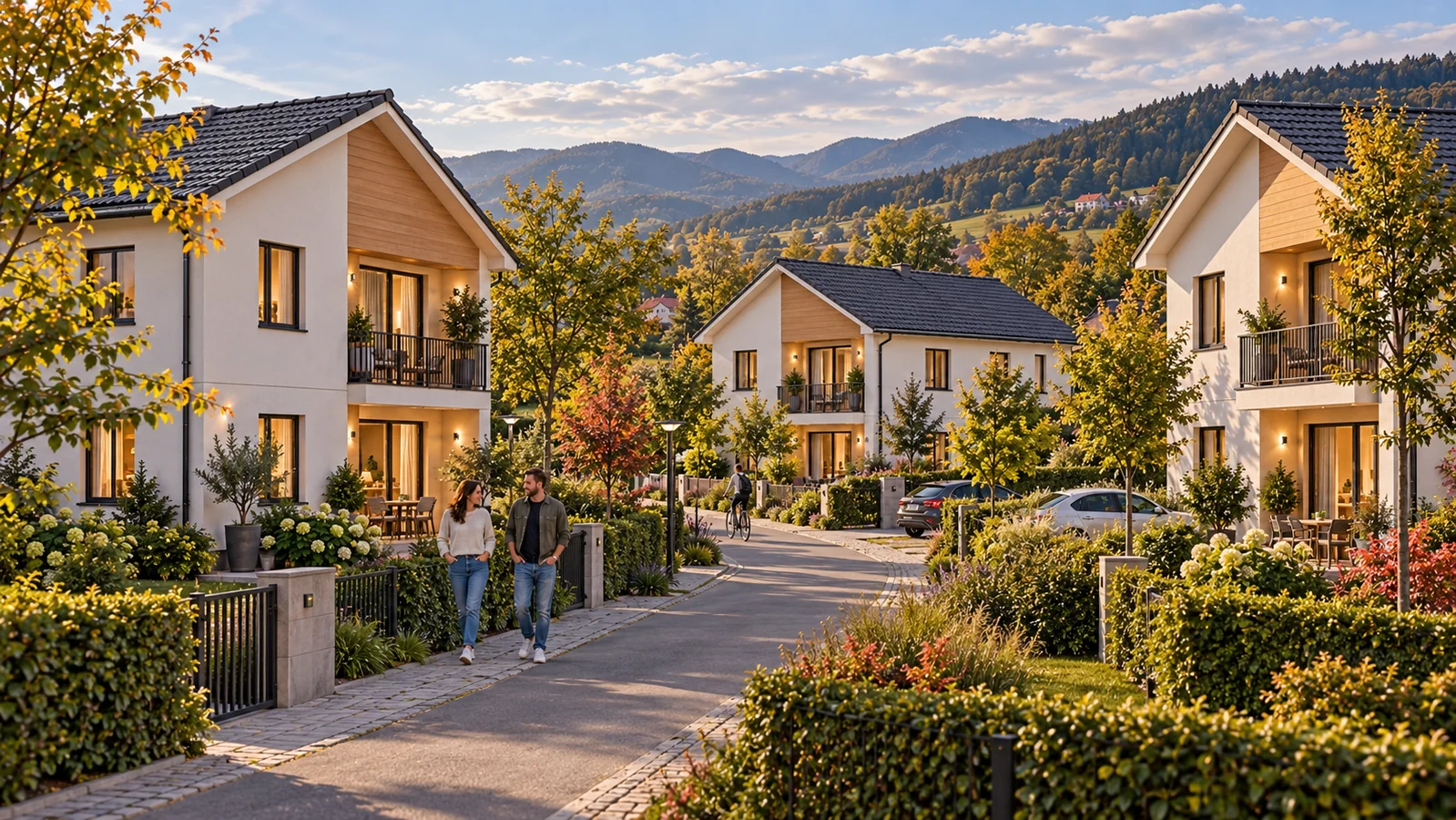 Maisons à étage en Bulgarie