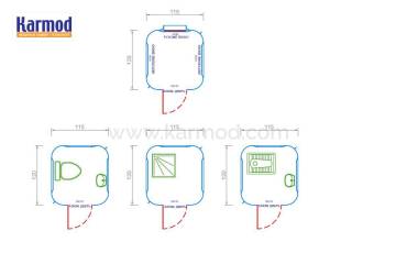Проекти модульних туалетів