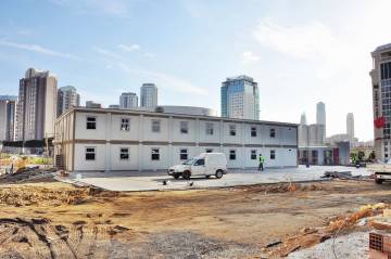 Строительный вагончик в России