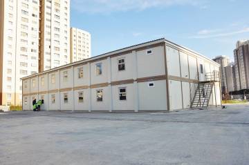 Строительный вагончик в России