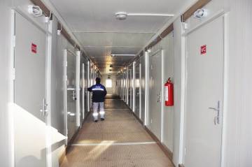 Строительный вагончик в России