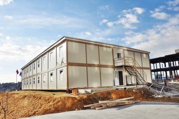 Строительный вагончик в России