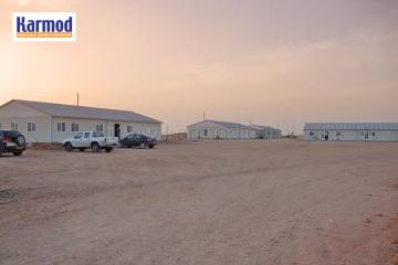 Здания из ЦСП плит - строительство вахтовых поселков