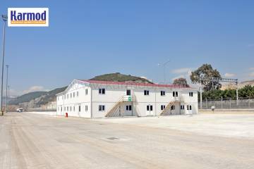 Здания из ЦСП плит - строительство вахтовых поселков