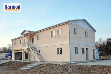 Здания из ЦСП плит - строительство вахтовых поселков