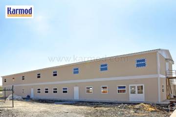 Здания из ЦСП плит - строительство вахтовых поселков