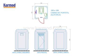 Plantas de WC & Duche