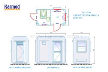 Plantas de WC & Duche