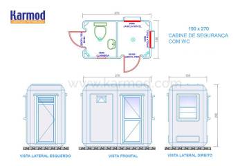 Plantas de WC & Duche