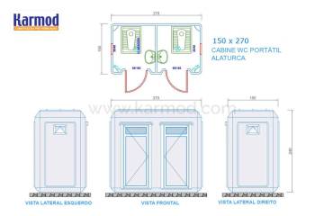 Plantas de WC & Duche