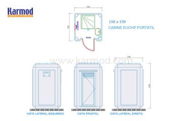 Plantas de WC & Duche