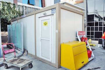 Блок контейнер из сэндвич панелей в Грузии