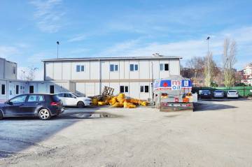 Блок контейнер из сэндвич панелей в Грузии