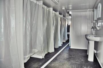 Баня из контейнера в Алматы