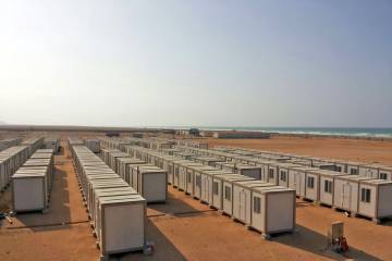 Жилой контейнер для беженцев