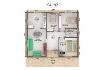 Single Storey Prefab Houses Plans