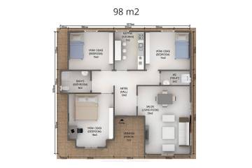 Single Storey Prefab Houses Plans