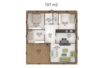 Single Storey Prefab Houses Plans