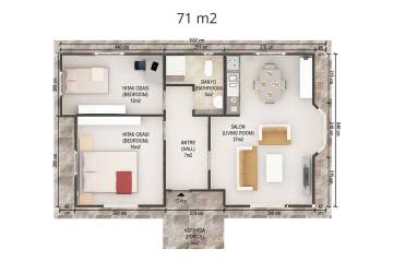 Single Storey Prefab Houses Plans
