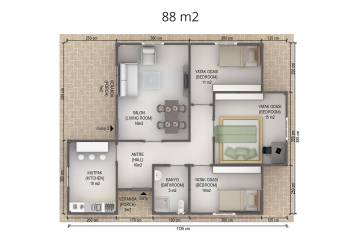 Single Storey Prefab Houses Plans