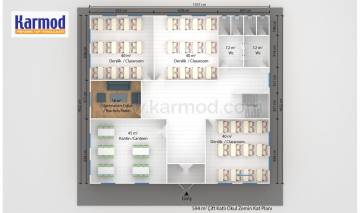 Prefabrik Okul Planları