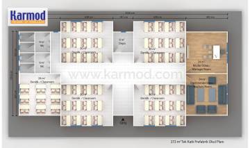 Prefabrik Okul Planları