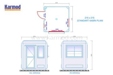 Modüler Kabin Planları