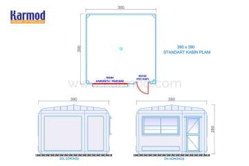 Modüler Kabin Planları