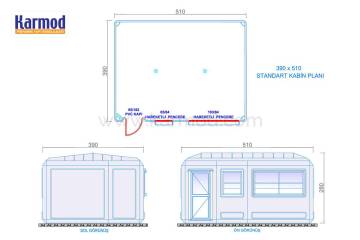 Modüler Kabin Planları