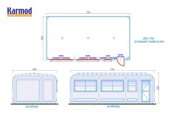 Modüler Kabin Planları