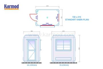 Modüler Kabin Planları