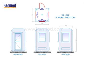 Modüler Kabin Planları