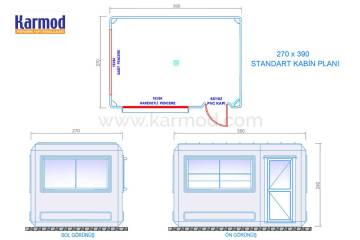 Modüler Kabin Planları
