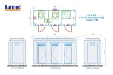 Hazır Wc &amp; Duş Planları