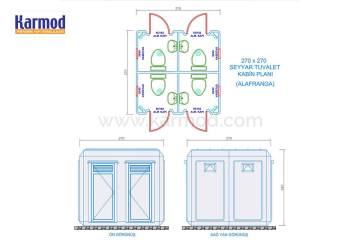 Hazır Wc &amp; Duş Planları