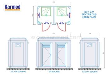 Hazır Wc &amp; Duş Planları
