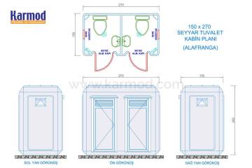 Hazır Wc &amp; Duş Planları