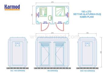 Hazır Wc &amp; Duş Planları