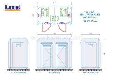 Hazır Wc &amp; Duş Planları